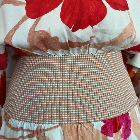 NWOT Anthropologie Floral Midi Dress - Picture 7 of 15